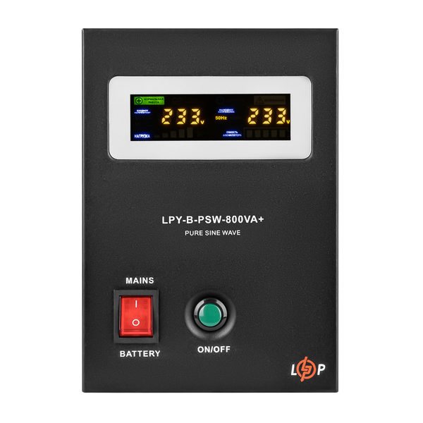 Комплект резервного питания LP (LogicPower) ИБП + литиевая (LiFePO4) батарея (UPS B800 + АКБ LiFePO4 22616 фото