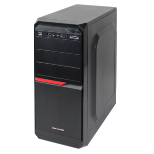 Корпус LP 2012-БЕЗ БЖ black case chassis cover з 2xUSB3.0+1xUSB2.0 9619 фото