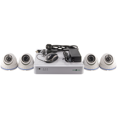 Вуличний комплект відеоспостереження на 4 камери GV-IP-K-S30/04 1080P 9419 фото