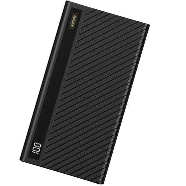 Зовнішній акумулятор Remax Hunyo II Чорний QC 22.5W + PD 18W 20000mAh (RPP-196) 19637 фото