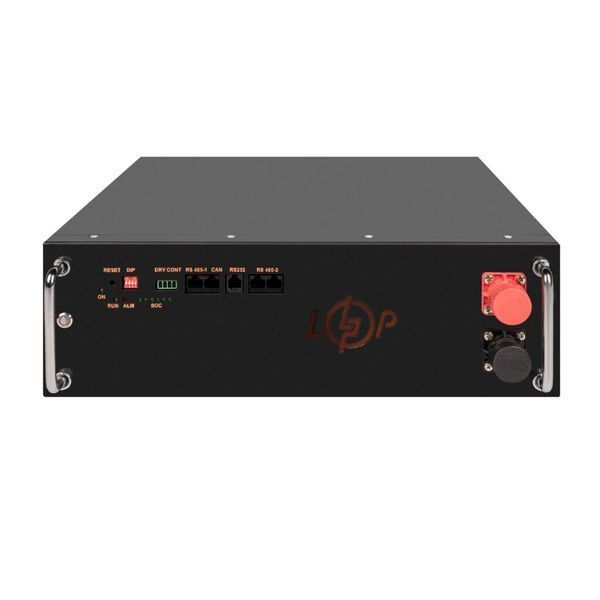 Аккумулятор LP LiFePO4 51,2V - 100 Ah (5120Wh) (BMS JK 100A/50А) RM RS485/CAN BL 38129 фото