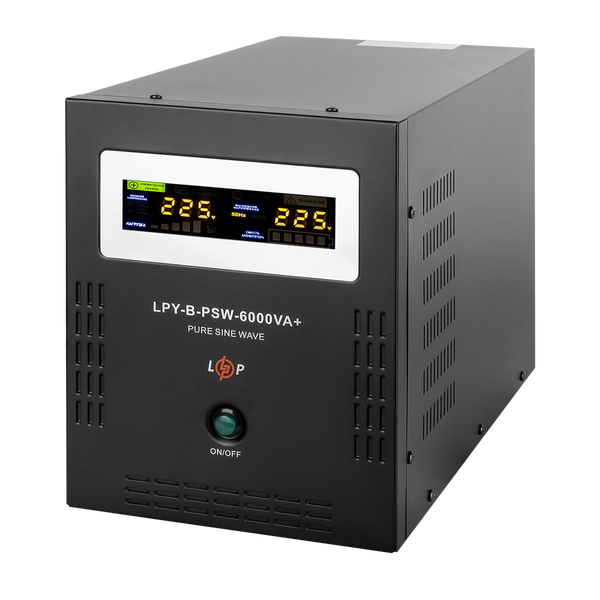 Комплект резервного живлення LP (LogicPower) ДБЖ + літієва (LiFePO4) батарея (UPS B6000VA + АКБ LiFePO4 1160W) 12821 фото