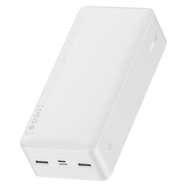 Внешний аккумулятор Baseus Bipow Digital Display 30000mAh 15W Белый (PPDML-K02) 18657 фото