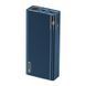 Зовнішній акумулятор Remax Riji 22.5W QC+PD 30000mAh Синій (RPP-257) 18713 фото 1