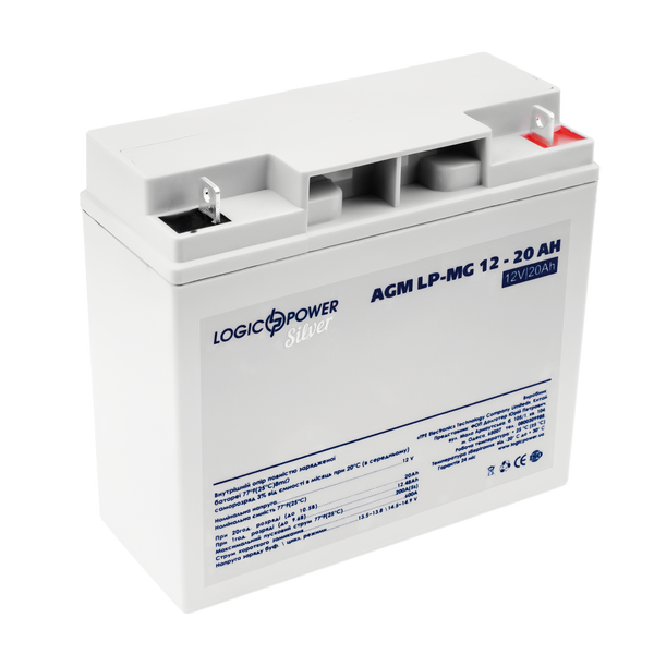Акумулятор мультигелевий LP-MG 12V - 20 Ah Silver 2331 фото