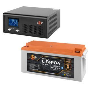 КРП LogicPower B1000 + литиевая (LiFePO4) батарея 2944 Ватт (19407+ 31170 230 Ah) 40151 фото