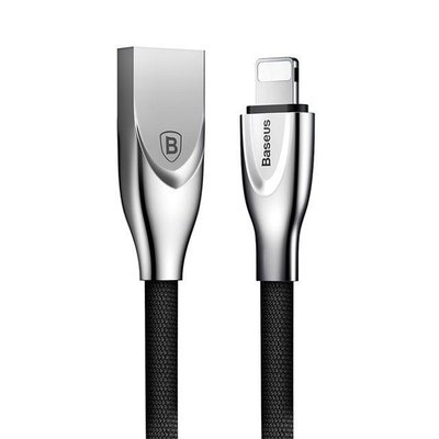 Кабель Baseus Zinc USB 2.0 to Lightning 2A 1M Чорний (CALXN-01) 16615 фото