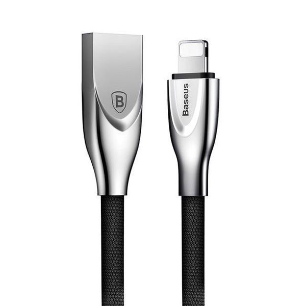 Кабель Baseus Zinc USB 2.0 to Lightning 2A 1M Черный (CALXN-01) 16615 фото