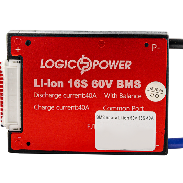 BMS плата Li-ion 60V 16S 40A симметрия 12244 фото