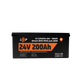 Акумулятор LP LiFePO4 24V (25,6V) - 200 Ah (5120Wh) (Smart BMS 100А) з BT пластик для ДБЖ 20201 фото 8